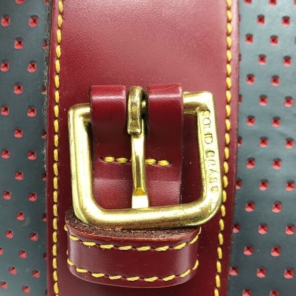 Perforated Leather Bucket Bag - Picture 9 of 12